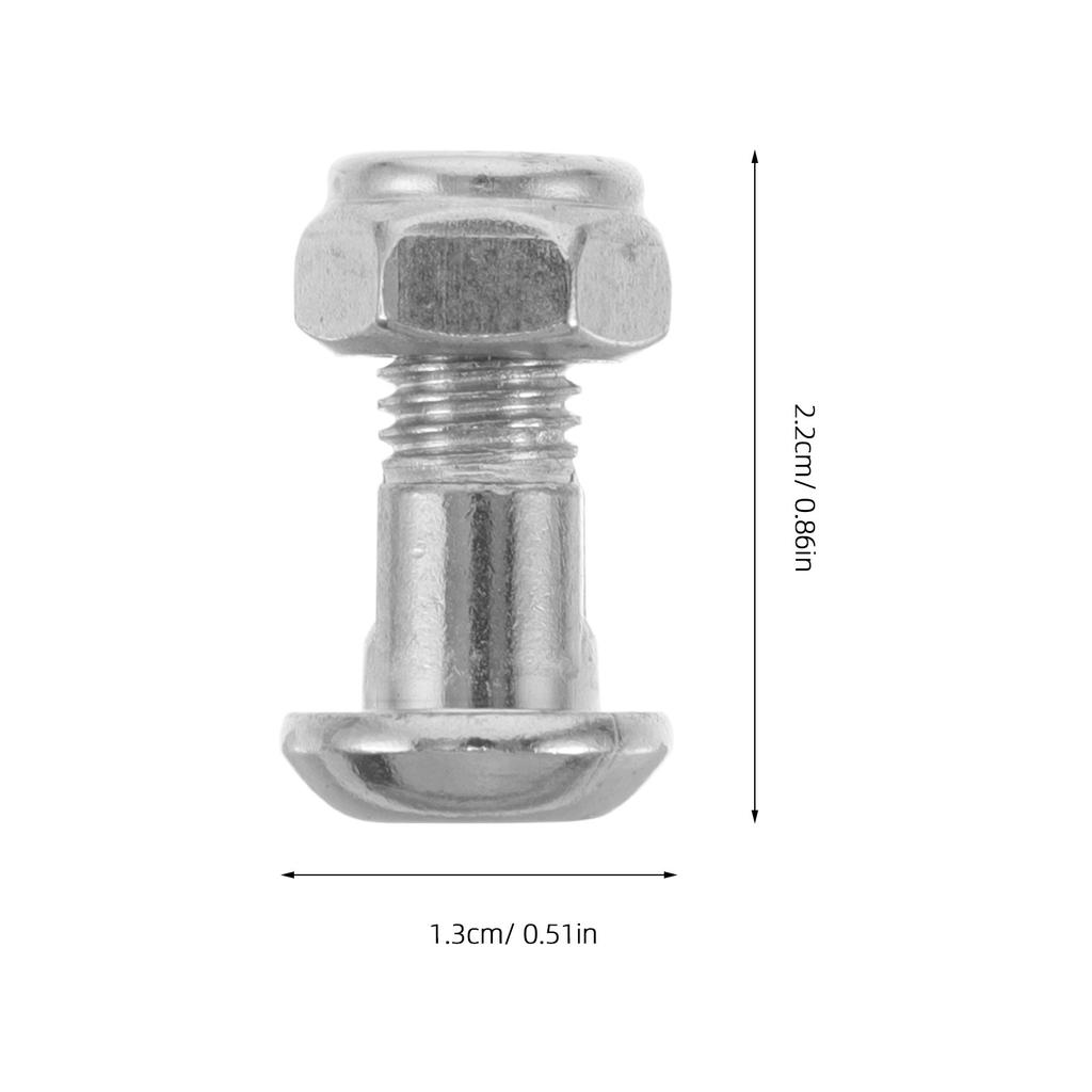 30 Peças Parafuso de Reposição para Tesoura de Poda Parafusos de Aço Inoxidável para Manutenção de Tesoura de Jardim Ferramenta para Pomar Ferramentas de Reparo