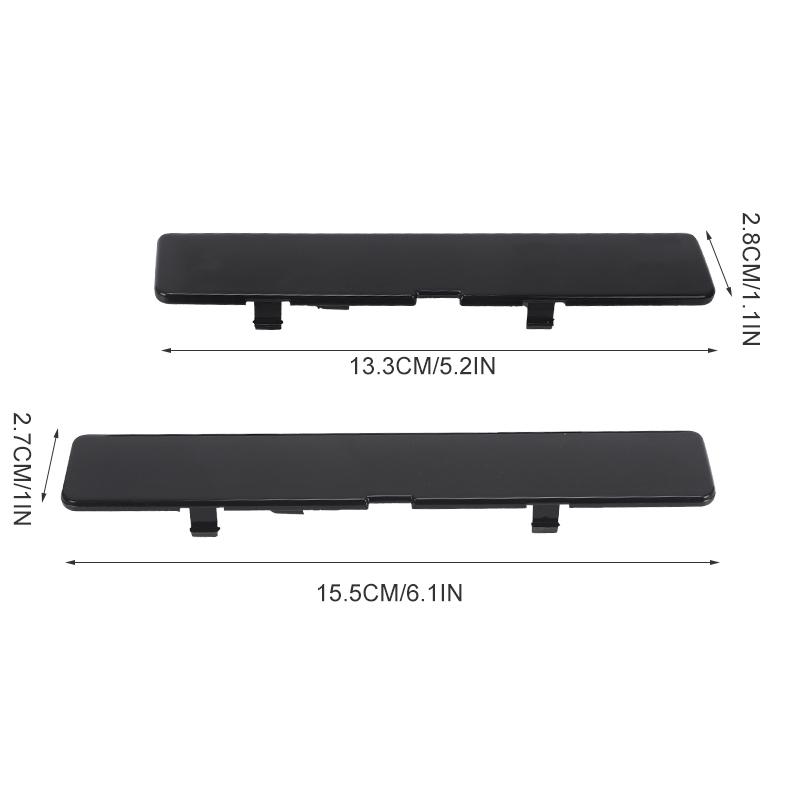 4pcs Car Exterior Roof Rails Rack End Cap Cover Shell For Toyota Rav4 2024 Replacement Accessories
