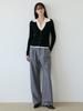 Tieseueichi Collared Layered Knit 3 Colors