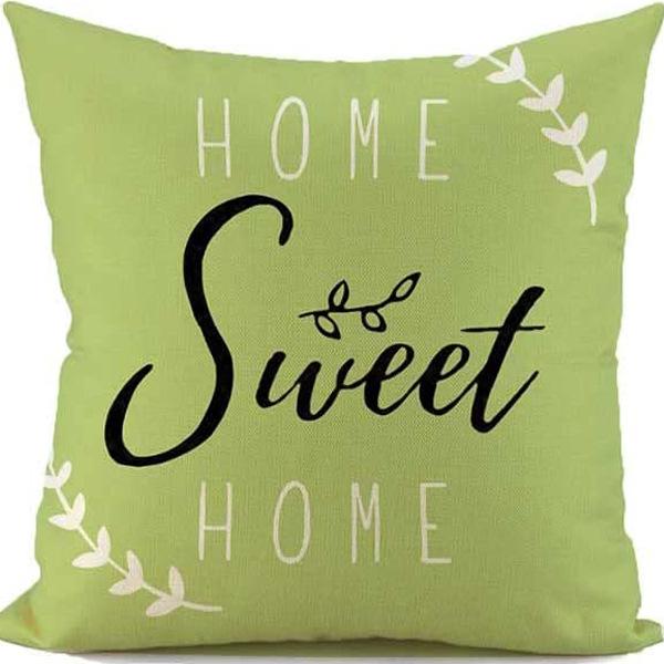 Year Daisy Flower Linen Pillow Case Home Decor Hydrangea Sofa Pillow Cushion