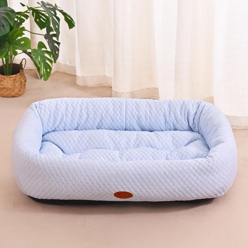 All-Season Cool Pet Bed: Summer Ice Bean Mat for Dogs & Cats