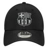 New Era Core 9Forty FC Barcelona Kappe, Herren schwarze Kappe