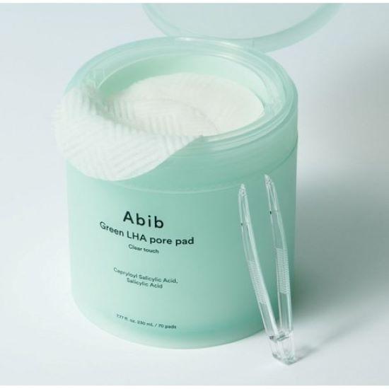 ABIB Green LHA Pore Pad Clear Touch Exfoliating Toner Pads