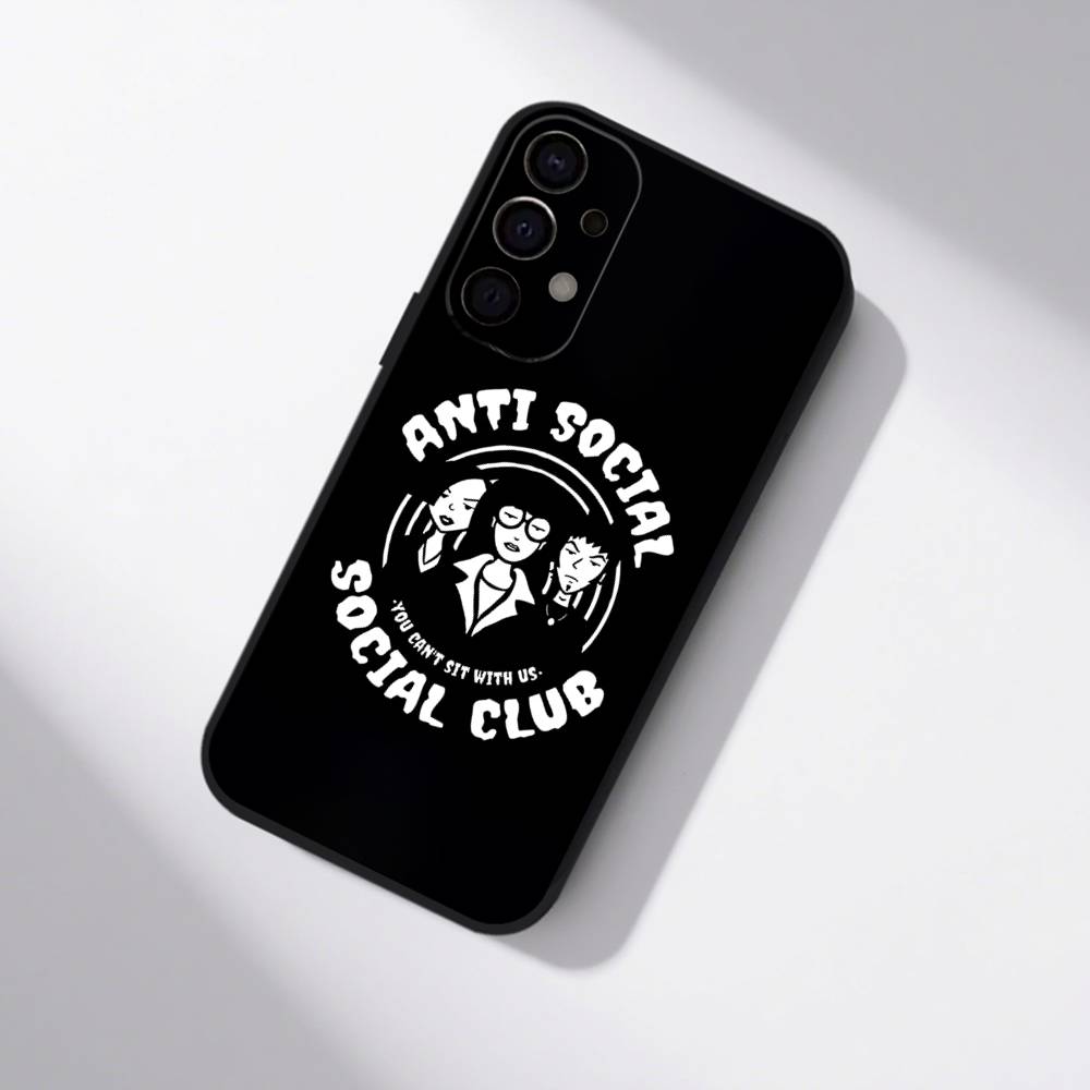 Daria Cool Girl Fashion Phone Case For Samsung S25,S24,S21,S22,S23,S30,Ultra,S20,Plus,Fe,Lite,5G Black Cover