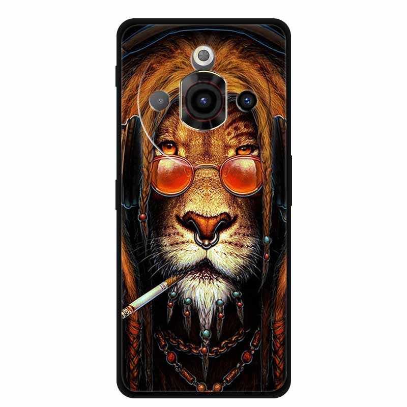 Funda For ZTE Nubia Focus Pro 5G Soft Bumper For Nubia Focus Pro Black Silicone Phone Cases Nubia Focus Pro 5G Protective Coque