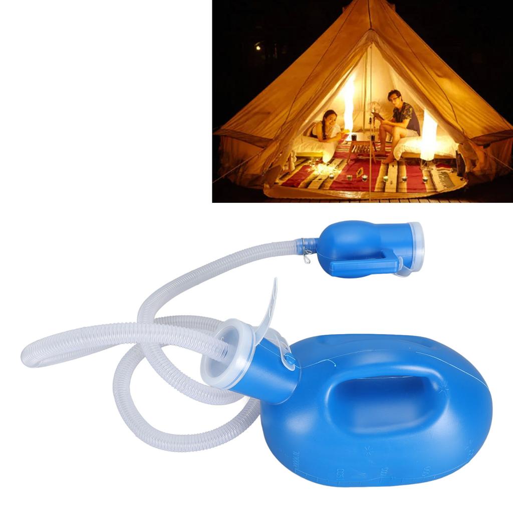 2000ml Men Urinal Collector Spill Proof Reusable Thicken Portable Potty Pee Bottle for Travel Camping