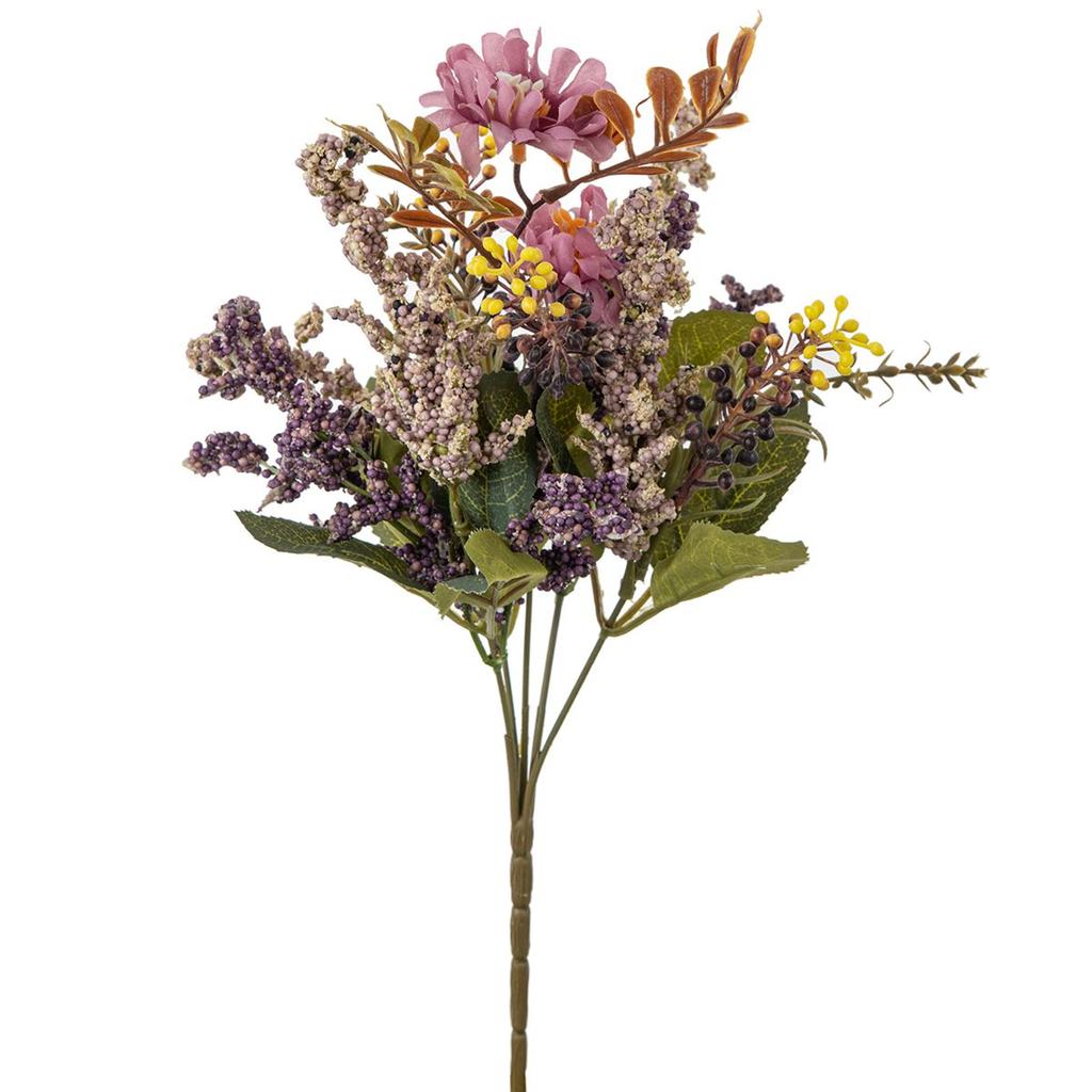 1/3PCS Fleurs Artificielles en Soie Plantes Chrysanthème Herbe à Bulles Bricolage Festival Maison Jardin Extérieur Décoration Mariage Bouquets de Mariée
