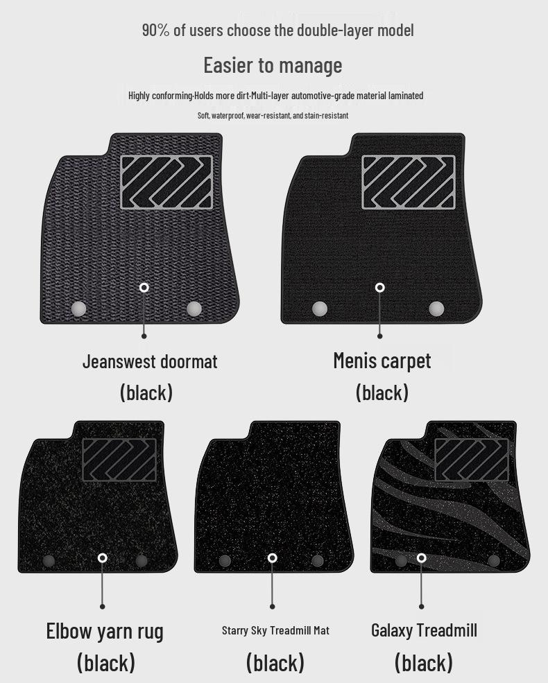 2024 Haval H9 TPE 3D All-Weather Floor & Trunk Mats