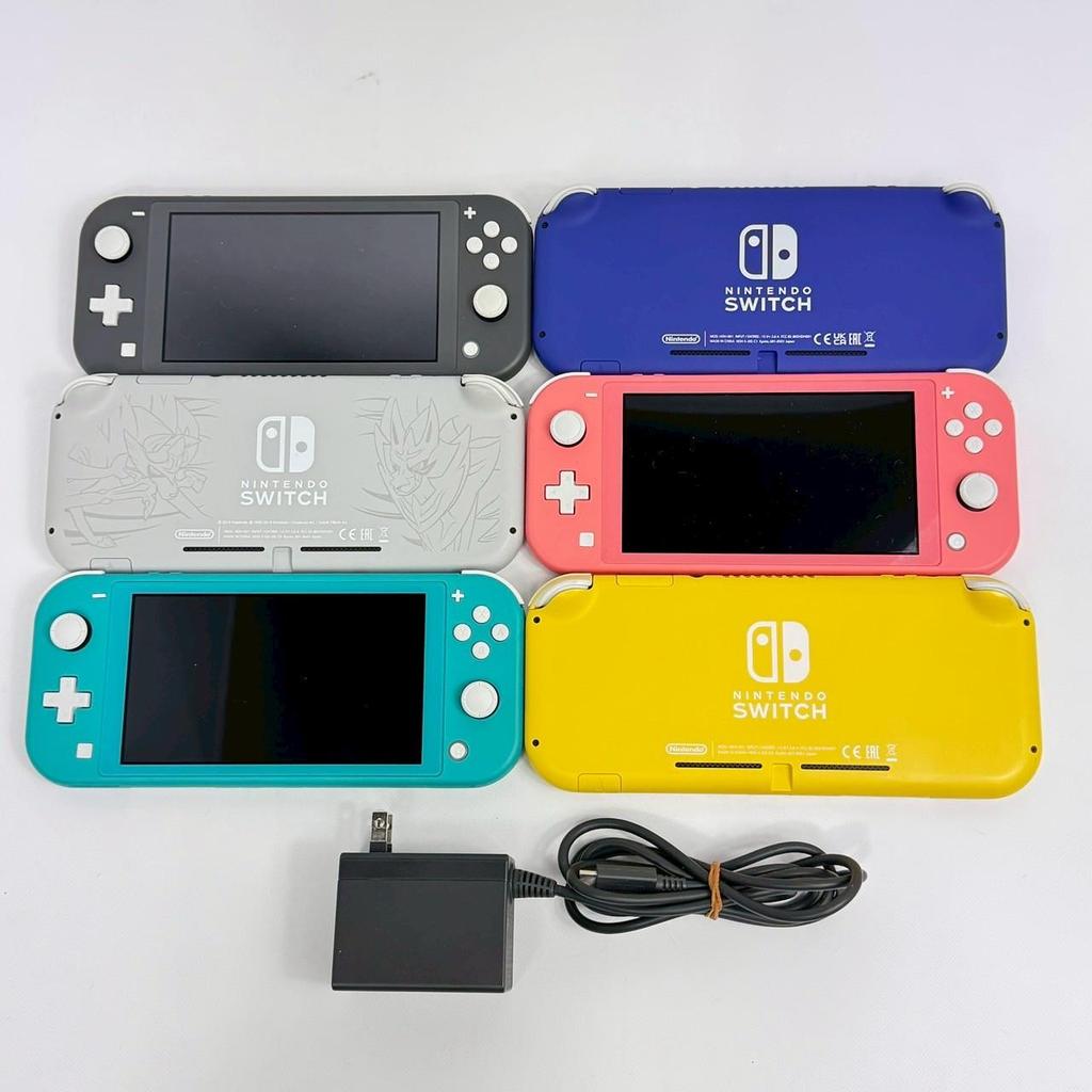 NINTENDO SWITCH Lite-Konsole mit Ladegerät, verschiedene Farben, wählen Sie die Region Japan, kostenlos verwendet