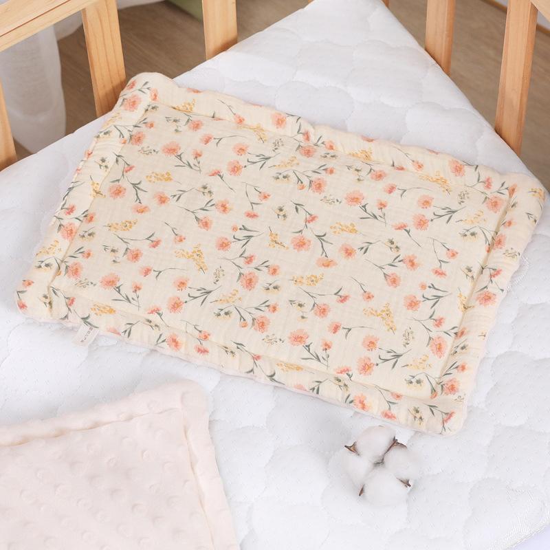 Napping for Newborn Sweat Absorption Breathable Cotton Baby Universal Pillow