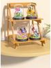 Yu Gao Insect & Hibiscus Rose Building Block Flowers - Compatible with Lego, Assembled Ornament Toys