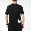 Men's Nike Minimalistic Alphabet Logo Printing Casual Round Neck Short Sleeve Black T-Shirt DX5817-010