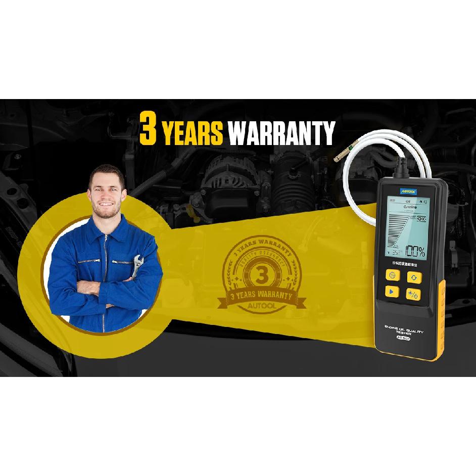 AUTOOL Engine Oil Tester with Digital Display for Auto Check Gasoline & Diesel Car Engine POA Oil Quality Repair Tools AS503