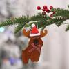 Non-woven Fabric Snowman Christmas Pendant Gloves Christmas Ornament  Noel Navidad