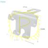 Car Back Seat Hook & Phone Mount 2-in-1 - Carbon Fiber Style Multi-Functional Organizer for Bags, Phones & Car Interior Storage