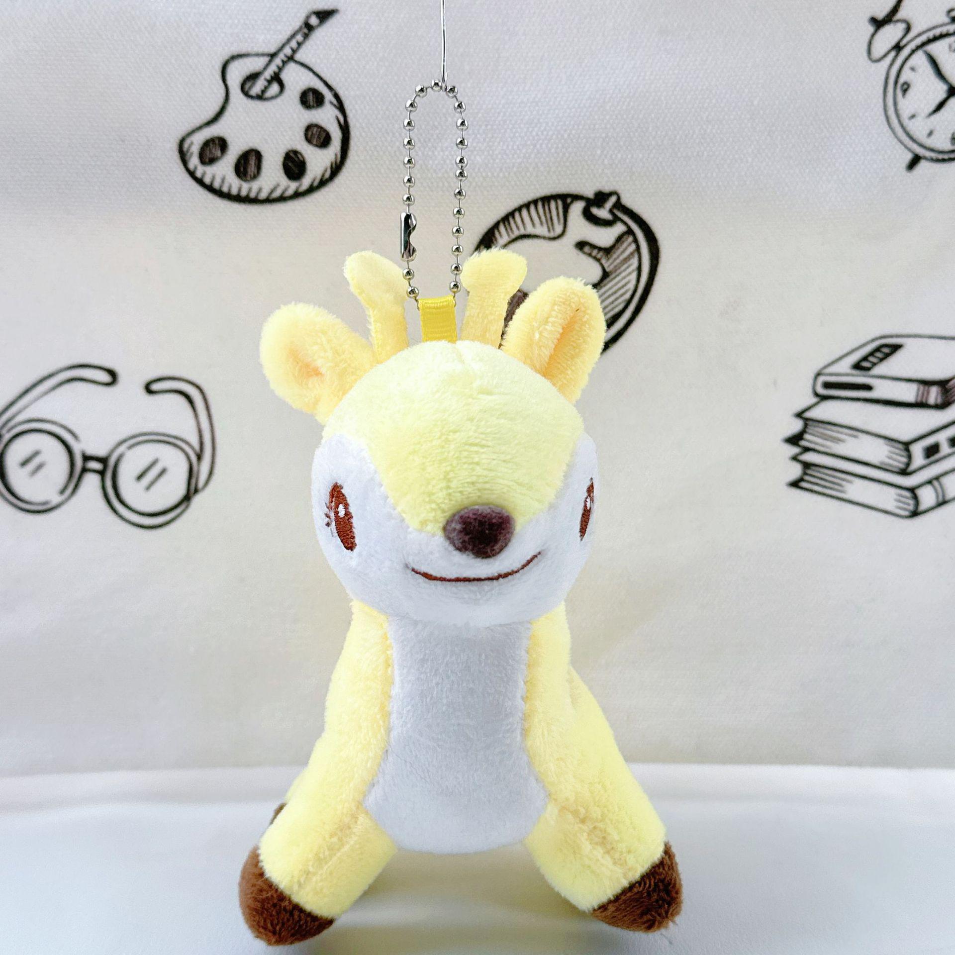 

Трансграничный Лесной Зверек Олененок Плюшевый Олень Подвеска для Рюкзака Height 13 cm