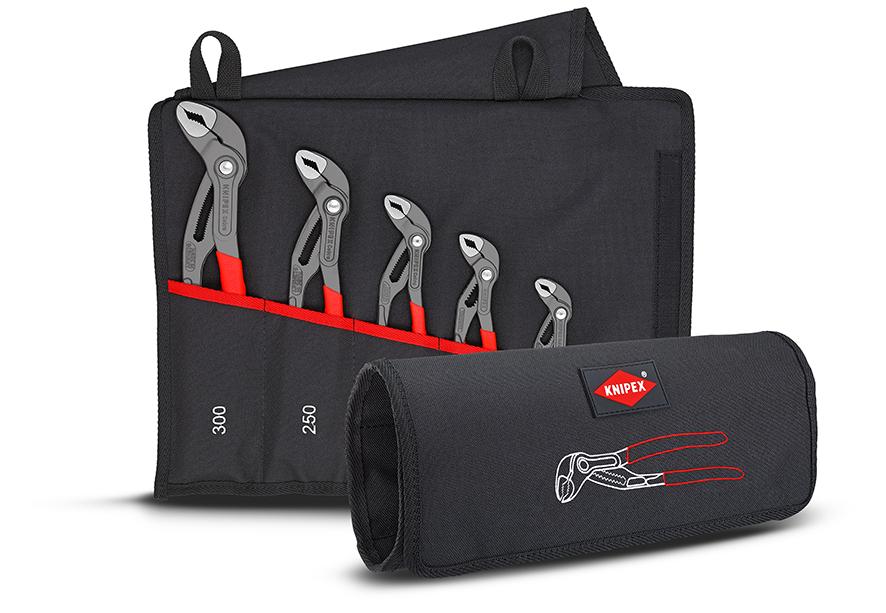 Pipe Pliers Set In Case 5-Piece 125, 150, 180, 250, 300Mm - Kn 00 19 55S
