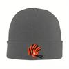 Stripe Bengals-of-Cincinnati Helmet Warm Knitted Cap Fashion Bonnet Hat Autumn Winter Outdoor Beanies Hats for Men Women Adult