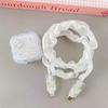 Suitable for Apple 40w charger protective case butterfly iPhone17Pro/16 data cable protective case rope