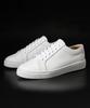 Firenze Atelier Simple Line Genuine Cowhide Basic Sneakers 1180 [White Fg]