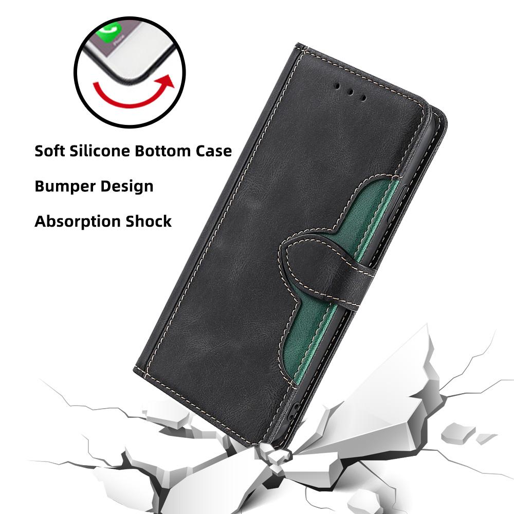 For vivo Y29 4G Case Leather Wallet Phone Cover with Straw Hat Magnetic Clasp