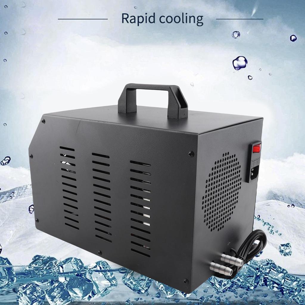 Aquarium Chiller 200W 60L Quiet Fish Tank Cooler for Hydroponics Water Weeds Jellyfish Coral Crystal Shrimp