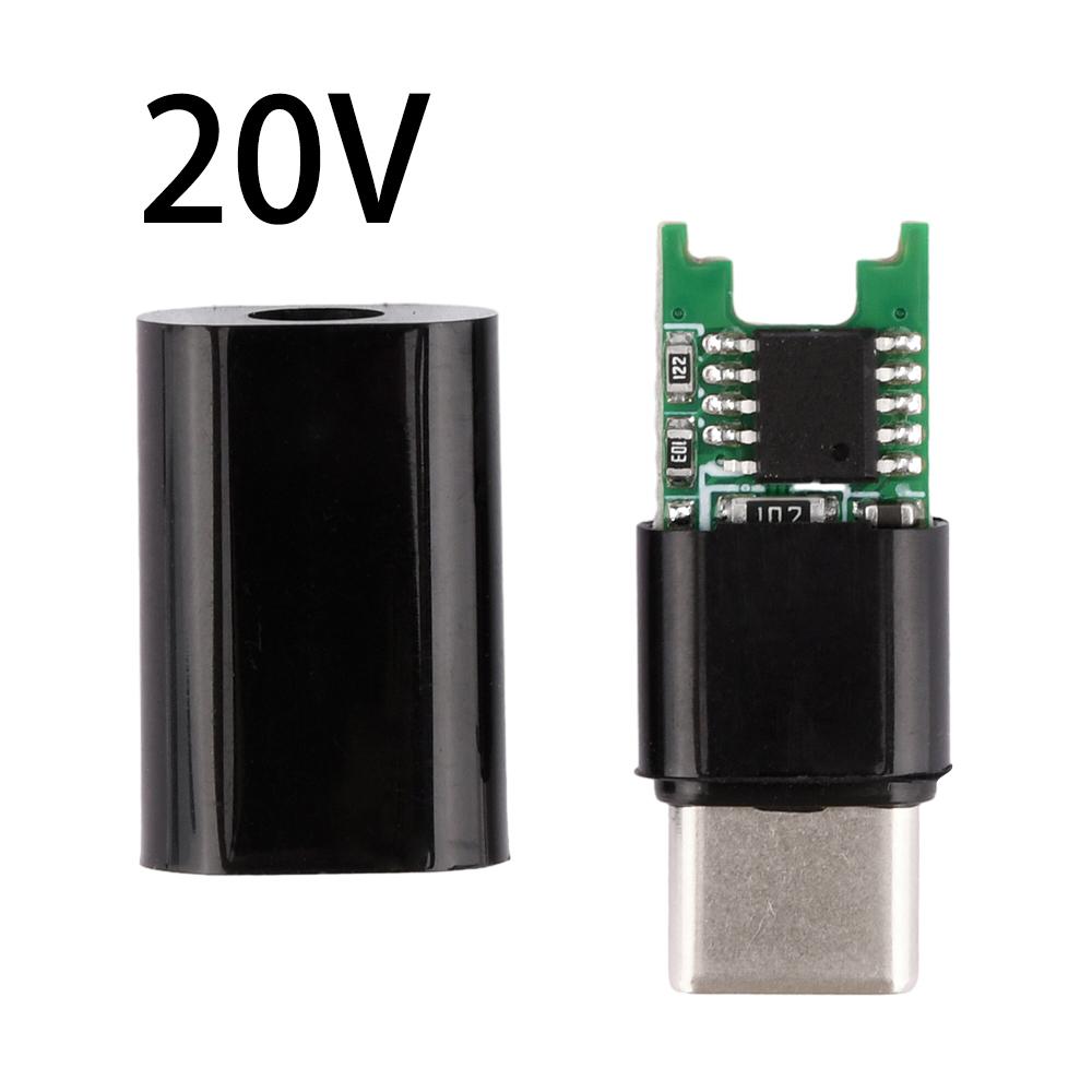 Fast Charge PD/QC Decoy Board 9V 12V 15V 20V PD Decoy Module PD 2 3.0 DC Trigger Cable USB Type-C Male Plug Charge Connector