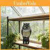 Garden Decorative Owl With Head Shake For Pest Control Bird And Mouse Repellent