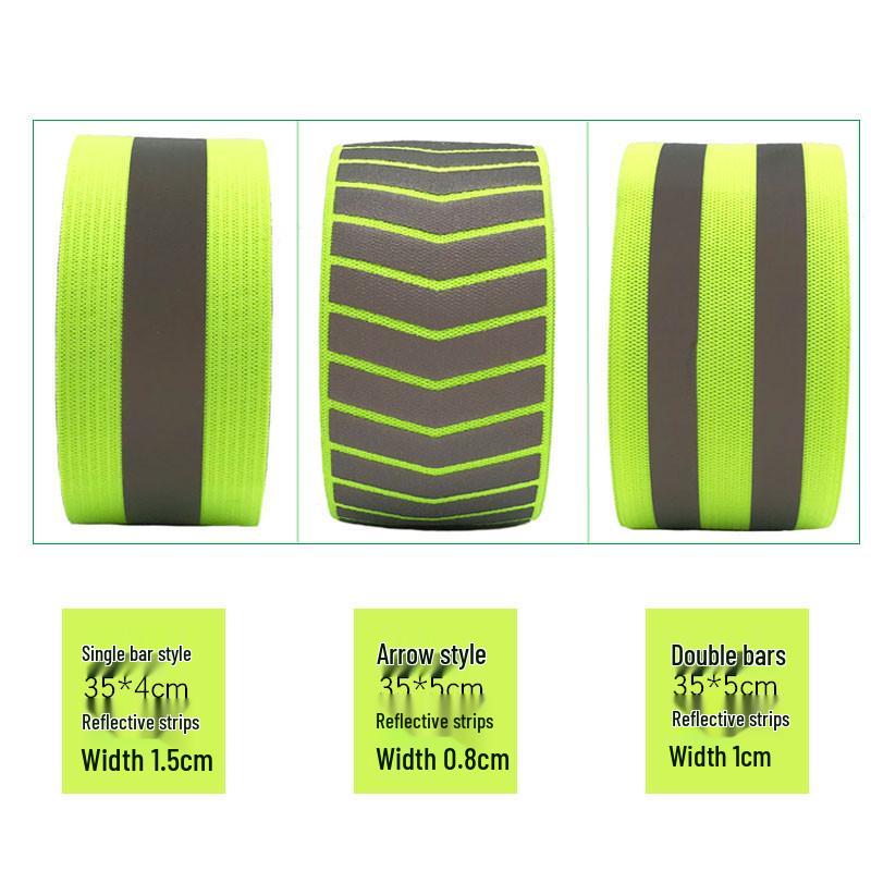 Reflexní bezpečnostní náramek na zápěstí pro cyklistiku a noční běh