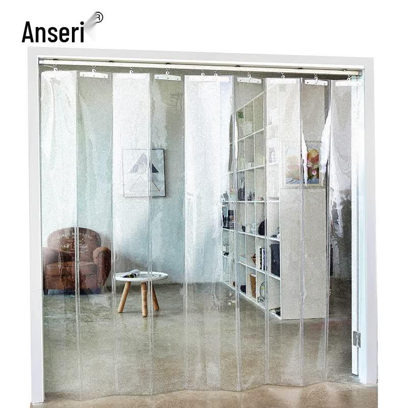 Ansaierui PVC Transparent Soft Door Curtain