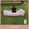 Outdoor Air Lazy Inflatable Sofa Bag Portable Camping Sofa Mattress Music Festival Concert Recliner