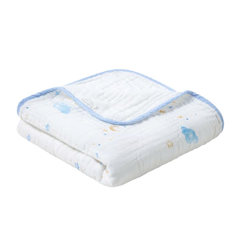 PurCotton Baby 7A Antibacterial 6-Layer Gauze Bath Towel