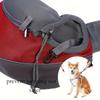 [Portable Pet Backpack] Portable Pet Backpack for Cats and Puppies | Small Size, Adjustable Shoulder Straps, Zippers & Ventilation Holes