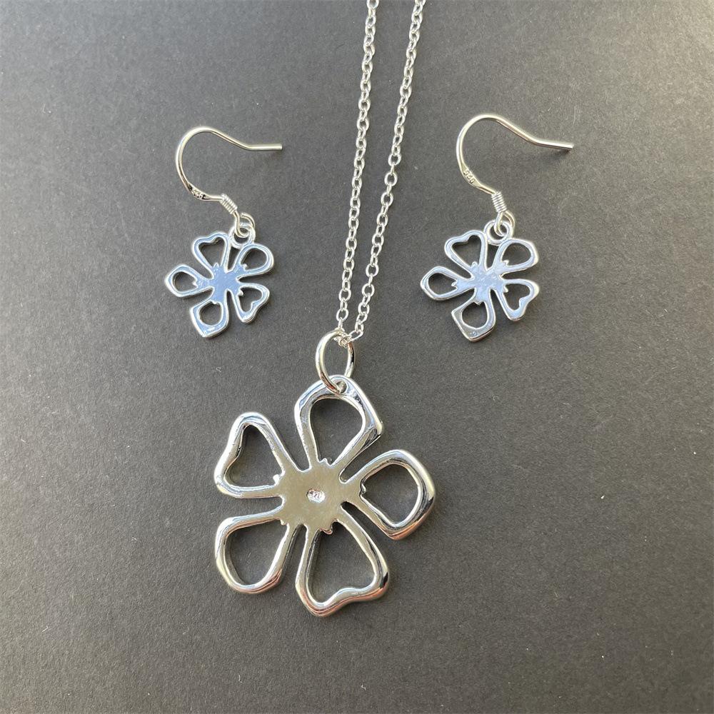 Zestaw Naszyjnik Kolczyki Kao Wisiorek Kolczyki Biżuteria Butikowa