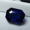 10.12 Ct Natural CERTIFIED Blue Tanzanite Emerald Cut Loose Gemstone x-190