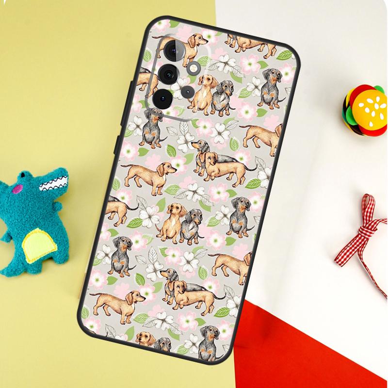 

Dachshund Teckel Dackel Dog For Samsung Galaxy A53 A33 A13 A54 A34 A14 A55 A35 A15 A05 A06 A16 A22 A32 A52 Phone Case For Samsung A51 4G