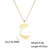 Cazador Gold Color 28 Arabic Letter Necklace for Women Stainless Steel Arab Alphabet Pendant Choker Necklaces Jewelry 2026 Trend