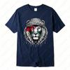 Time of Gaza Lion Keffiyeh T-Shirt Retro Unisex Streetwear Tees High Quality Cotton Casual Wear O-neck Men Woman Camisetas Tops