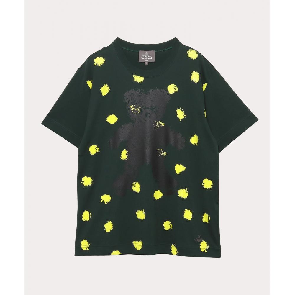 

ФУТБОЛКА Vivienne Westwood Japan PAINTED TEDDY RELAX 2490215113 ЗЕЛЕНАЯ 44