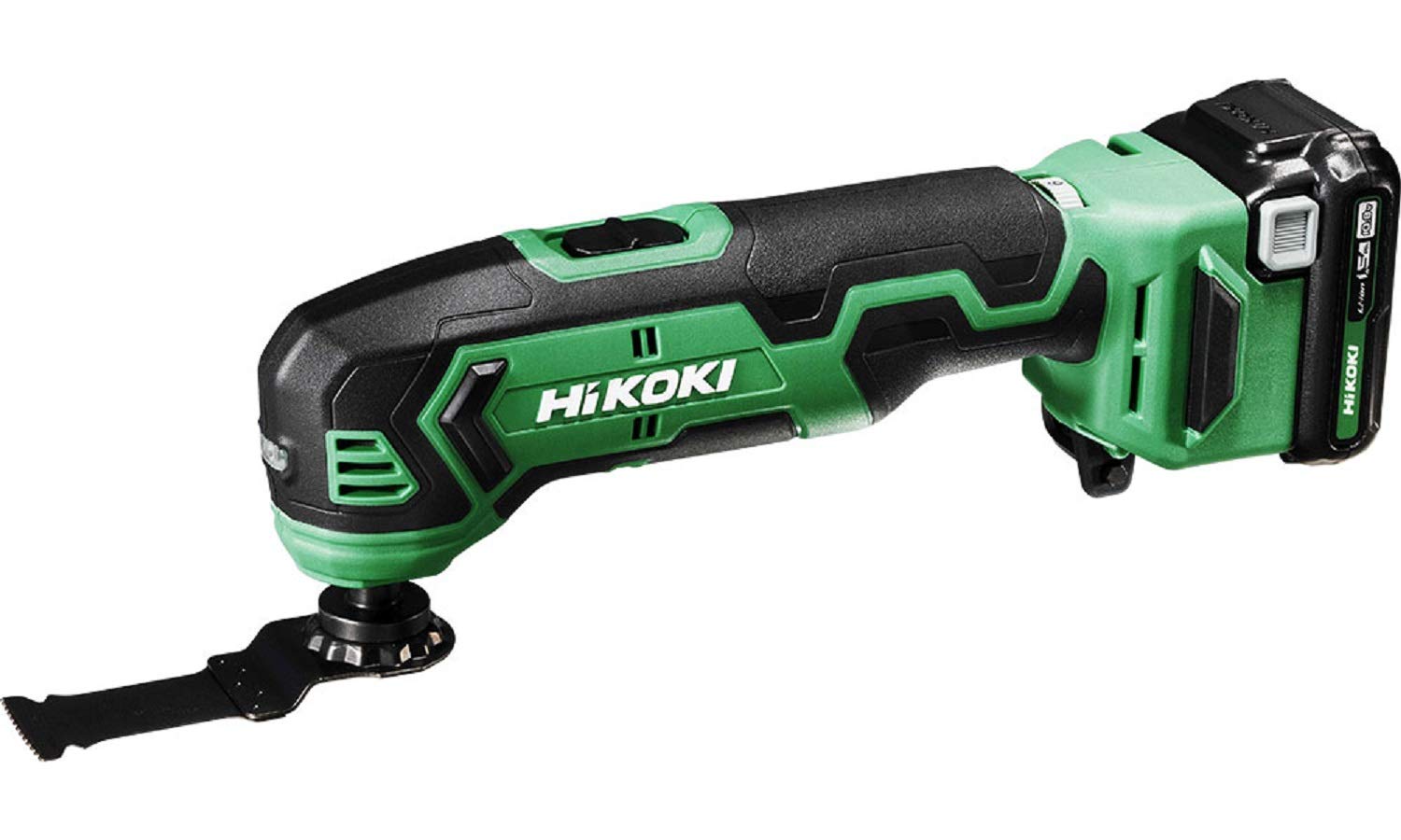 

HiKOKI Аккумуляторный с Быстрой Зарядкой и Кейсом CV12DA(ES) 10.8V Многофункциональный инструмент (Торцовочная пила) Литий-ионный аккумулятор 1,5 Ач, Зарядное устройство, зелёный