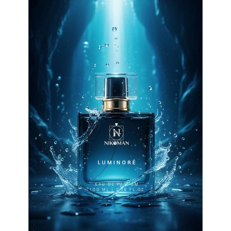 Luminore Eau de Parfum 100 ml | Langvarig Blomsterparfyme for Kvinner og Menn | Premium Gave til Mann og Kvinner | Langvarig Luksuriøs Duft Parfyme|