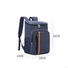 Outdoor Piknik Bag Izolovaný batoh s bočními kapsami Lehký oběd pro