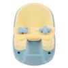 Baby Bath Seating Anti Slip PP Portable Infant Shower Chair with Secure Suction Cups for Washroom Bathroom