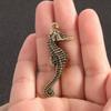 Solid Brass Shark Blue Whale Miniature Figurine Handcrafted Feng Shui Ornament for Office Tabletop Home Gift