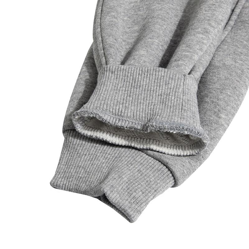 Nike Kids Logo Print Running Fitness Training Comfortable Breathable Casual Knitted Sports Pants Kids Pants Gray FD3019-063