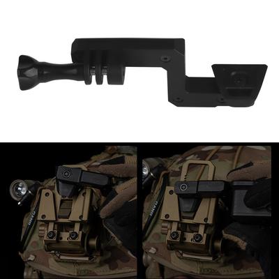 Adaptér pro akční kameru Venkovní adaptér pro akční kameru pro držák NVG Wilcox G19/G24/G30/G34/G69/G70