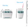 1Pc Toothbrush Bathroom Shelf Toothpaste Holder Case Shaving Makeup Brush Electric Organizer Stand Bathroom Accessories Box