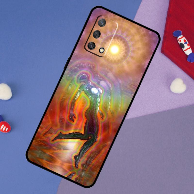 Spiritual Trippy Psychedelic Case For Oppo A5 Pro A6 A57 A17 A78 A54 A74 A94 A76 A16 A96 A18 A40 A60 A80 A38 A58 A98 A15