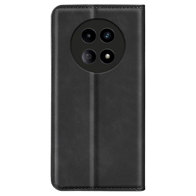 For Realme 12 5G Case Drop-resistant PU Leather Wallet Skin Touch Phone Shell