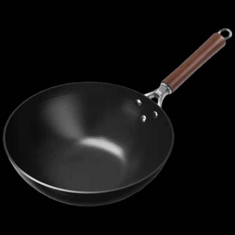 

FuBolai Traditional Uncoated Rust-Proof Iron Wok